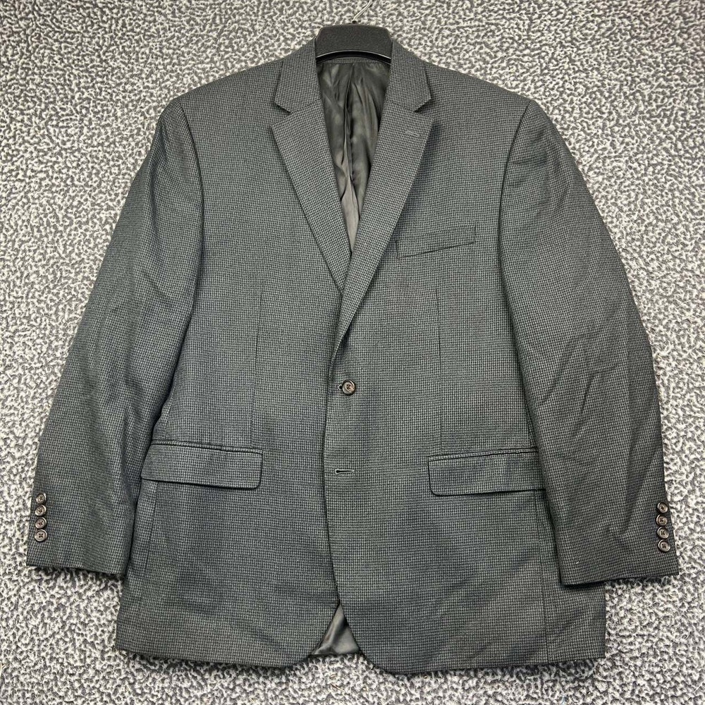 Lauren Ralph Lauren Blazer Sport Coat Men Gray Micro Check Two Button Macy's